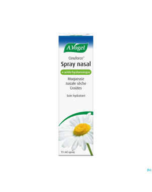 A.vogel cinuforce spray nasal nez sec    15ml