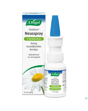 A.vogel cinuforce spray nasal nez sec    15ml