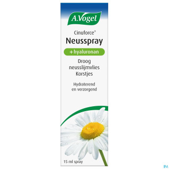A.vogel cinuforce spray nasal nez sec    15ml