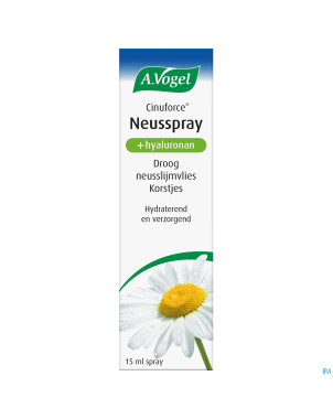 A.vogel cinuforce spray nasal nez sec    15ml