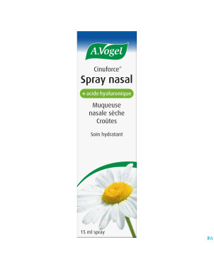 A.vogel cinuforce spray nasal nez sec    15ml