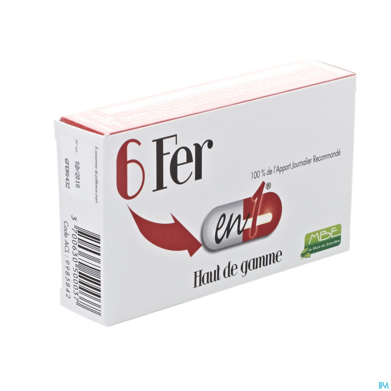 Fer 6 en 1 gel 60