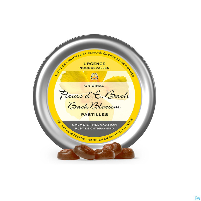 Fleurs de bach n39 pastilles urgence 50g