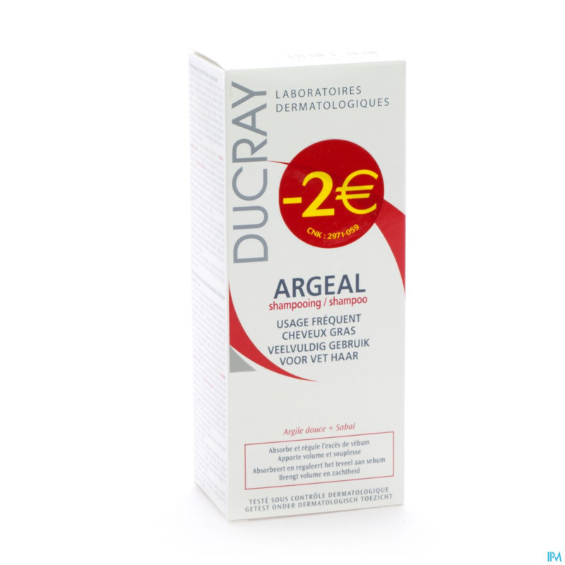 Ducray argeal shampoo 150ml promo