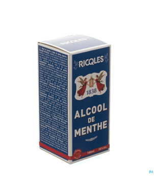 Ricqles alcool de menthe fl 10cl