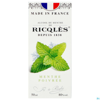 Ricqles alcool de menthe fl  5cl