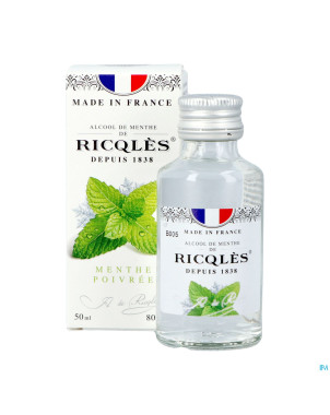 Ricqles alcool de menthe fl  5cl