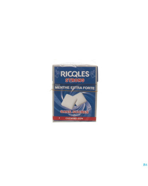 Ricqles chewing gum strong 24g