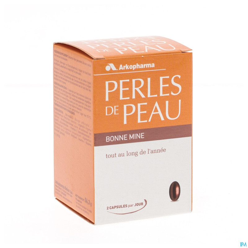 Perles de peau bonne mine   caps 90