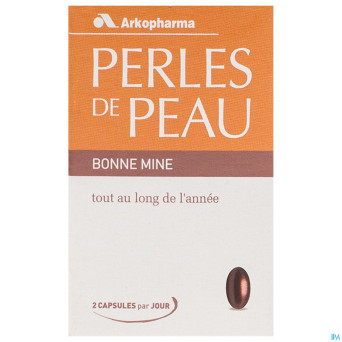 Perles de peau bonne mine   caps 90