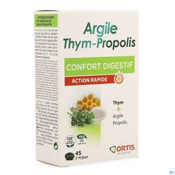 Ortis argile-thym-propolis    comp 3x15