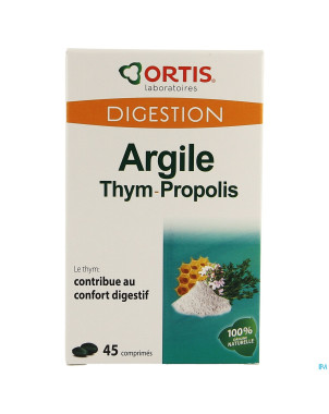 Ortis argile-thym-propolis    comp 3x15