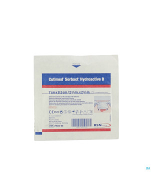 Cutimed sorbact hydroactive b  7x 8,5cm  1 7993300