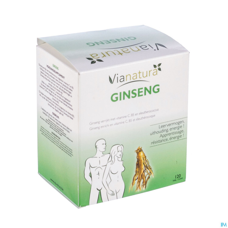 Via natura ginseng comp 120