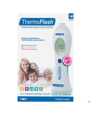 Thermoflash thermometre lx360 infrarouge s/contact