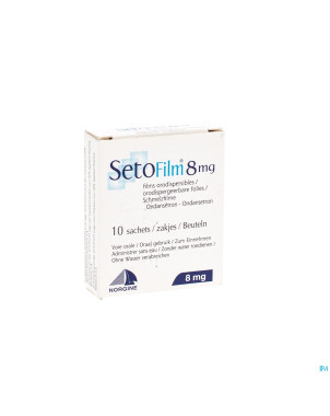 Setofilm 8 mg folies sachets zakjes 10
