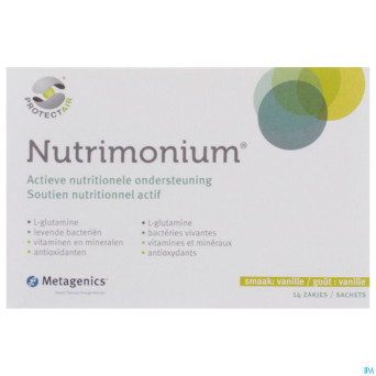Nutrimonium vanille nf pdr sach 14 15818metagenics
