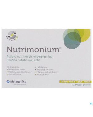 Nutrimonium vanille nf pdr sach 14 15818metagenics