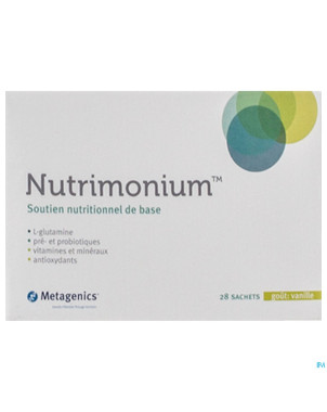 Nutrimonium vanille nf pdr sach 28 15819metagenics
