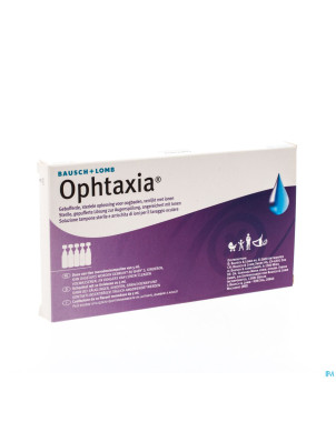 Ophtaxia sol sterile pr bains yeux 10x5ml