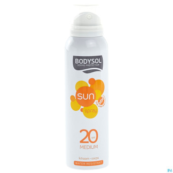 Bodysol sun aerosol ip20  150ml new cfr 3190808