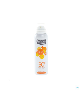 Bodysol sun aerosol ip50+ 150ml new cfr 3190824