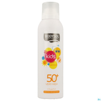 Bodysol kids sunspray ip50+ 150ml new