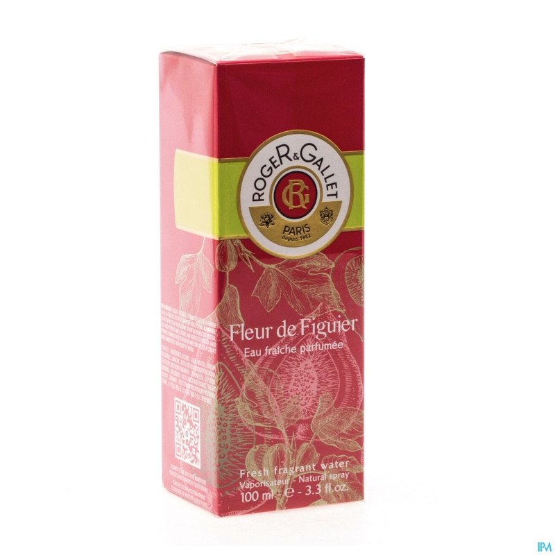 Roger&gallet fleur figue eau frais parf vapo 100ml