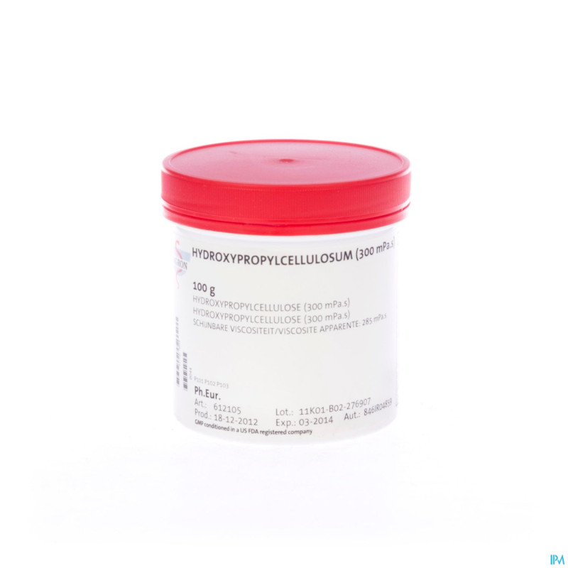 Hydroxypropylcellul. 300mpas    100g aca