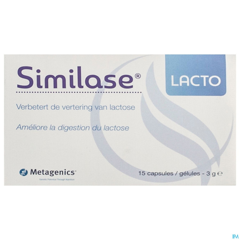 Similase lacto    caps  15    metagenics