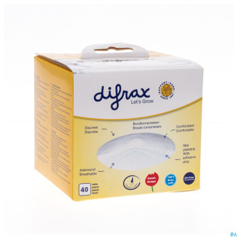 Difrax btob coussinets d'allaitement    612