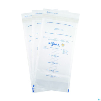 Difrax btob sachets conservat. pr lait matern. 613