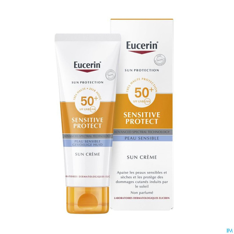 Eucerin sun creme ip50+ tube 50ml nf
