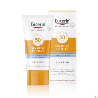 Eucerin sun creme ip50+ tube 50ml nf