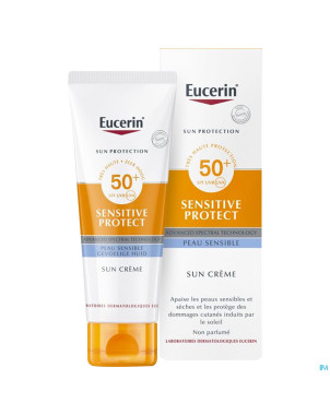 Eucerin sun creme ip50+ tube 50ml nf