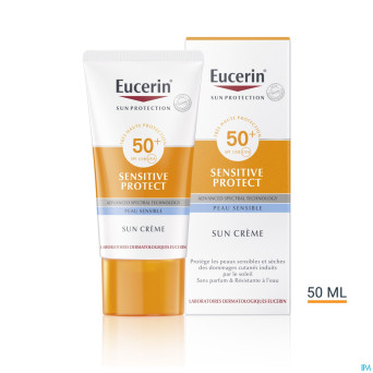 Eucerin sun creme ip50+ tube 50ml nf