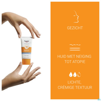 Eucerin sun creme ip50+ tube 50ml nf