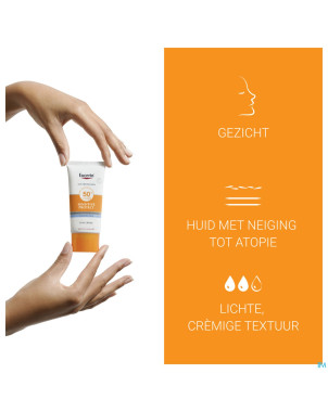 Eucerin sun creme ip50+ tube 50ml nf