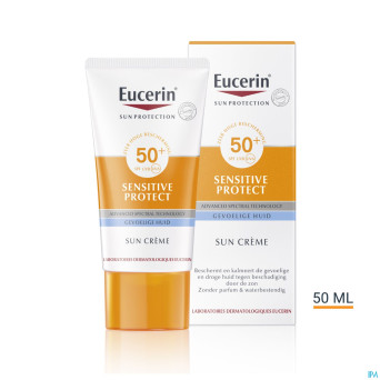 Eucerin sun creme ip50+ tube 50ml nf