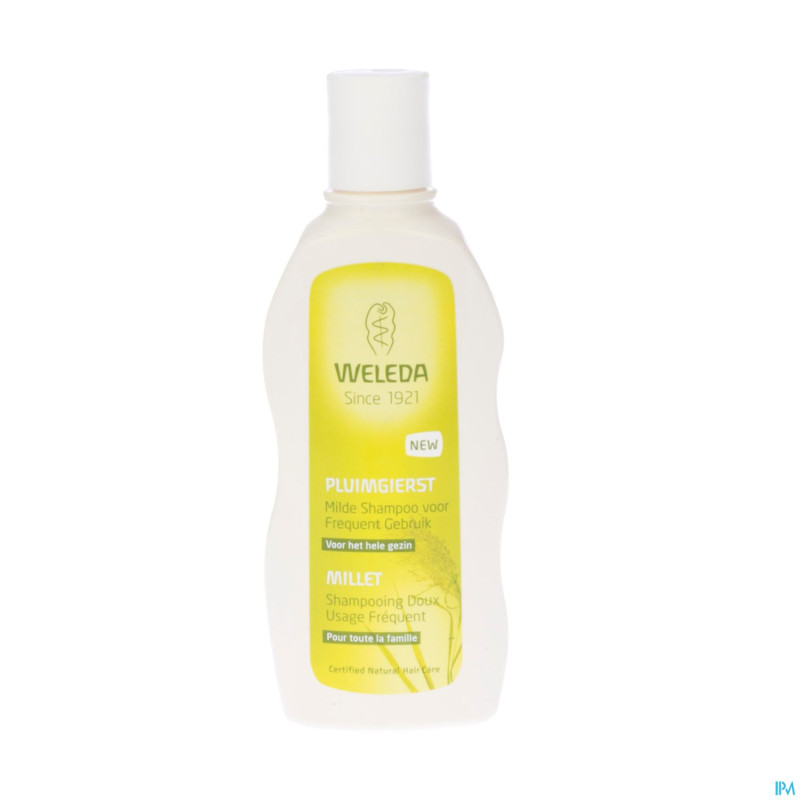 Weleda shampoo doux usage frequent millet    190ml