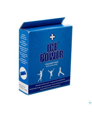 Ice power cold/hot pack avec housse 28x14cm