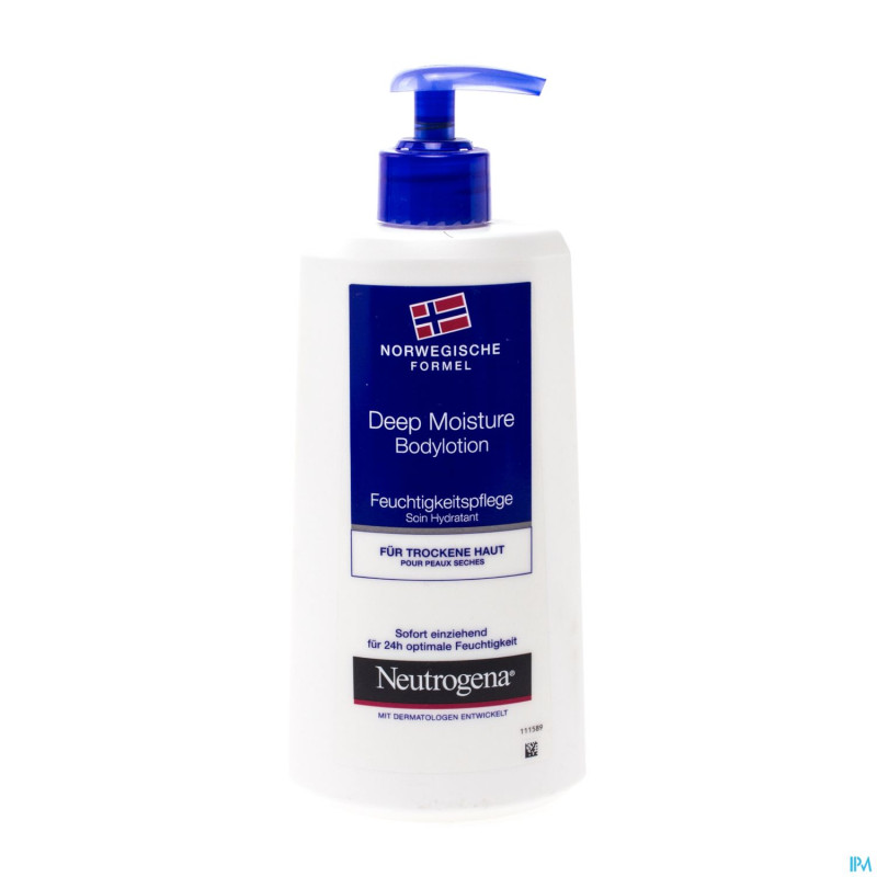Neutrogena soin hydratant peau sec 400ml