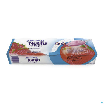 Nutilis fruit stage 3 fraise 3x150g