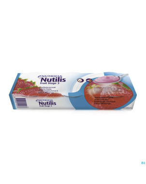 Nutilis fruit stage 3 fraise 3x150g