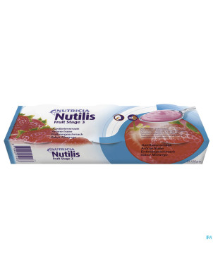 Nutilis fruit stage 3 fraise 3x150g