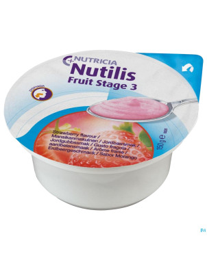 Nutilis fruit stage 3 fraise 3x150g