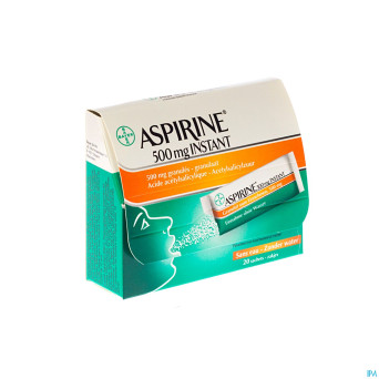 Aspirine instant 500 mg sach 20 x 500 mg