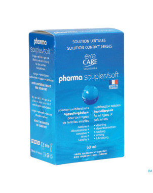 Eye care pharma souples sol lentil.contact fr 50ml