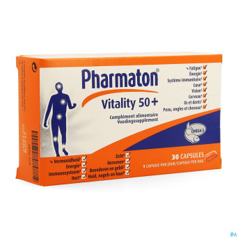 Pharmaton vitality 50+ caps 30