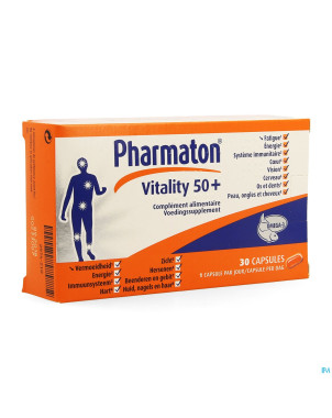 Pharmaton vitality 50+ caps 30